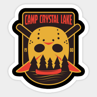 1980 Camp Crystal Lake Sticker